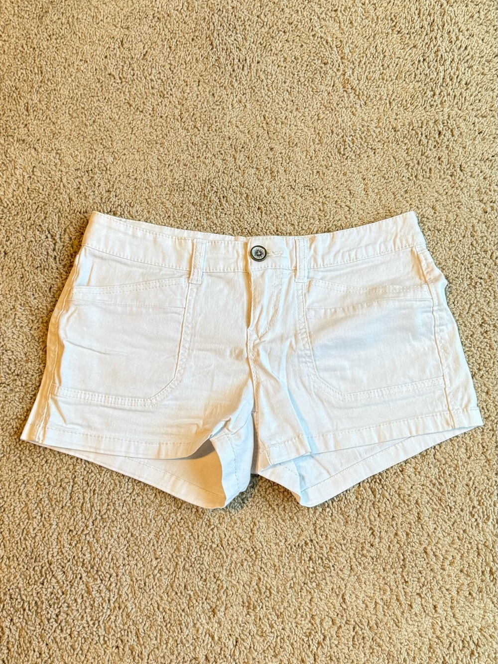 UNIONBAY White Women's Denim-Style Jean Shorts
